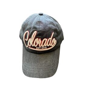 Robin Ruth Colorado Dark Gray Baseball Cap / Hat - OS